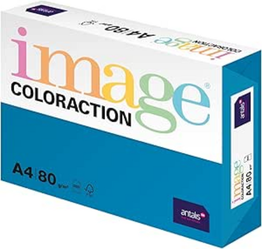 Antalis Image Coloraction Stockholm A4 Kopierpapier Tiefblau 80g/m² - 500 Blatt