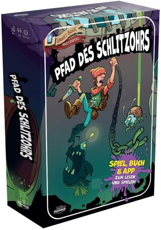 Pfad des Schlitzohrs – Brettspiel + App-Buch ab 8 J.