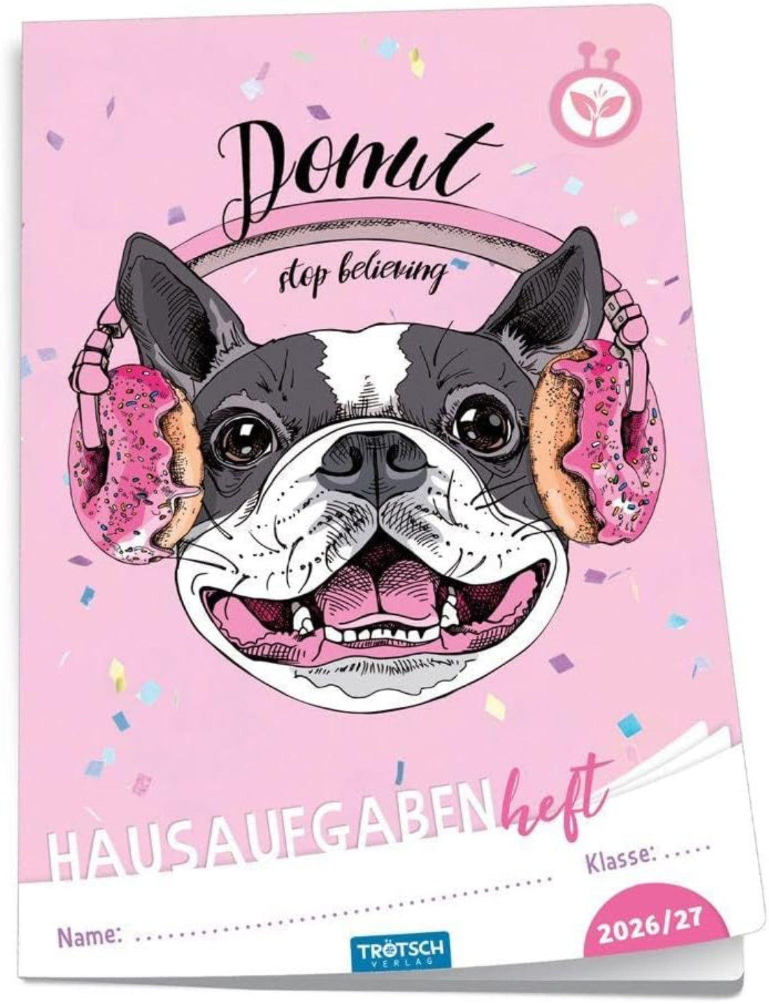 TRÖTSCH Hausaufgabenheft Hund – Grundschule 2026/27