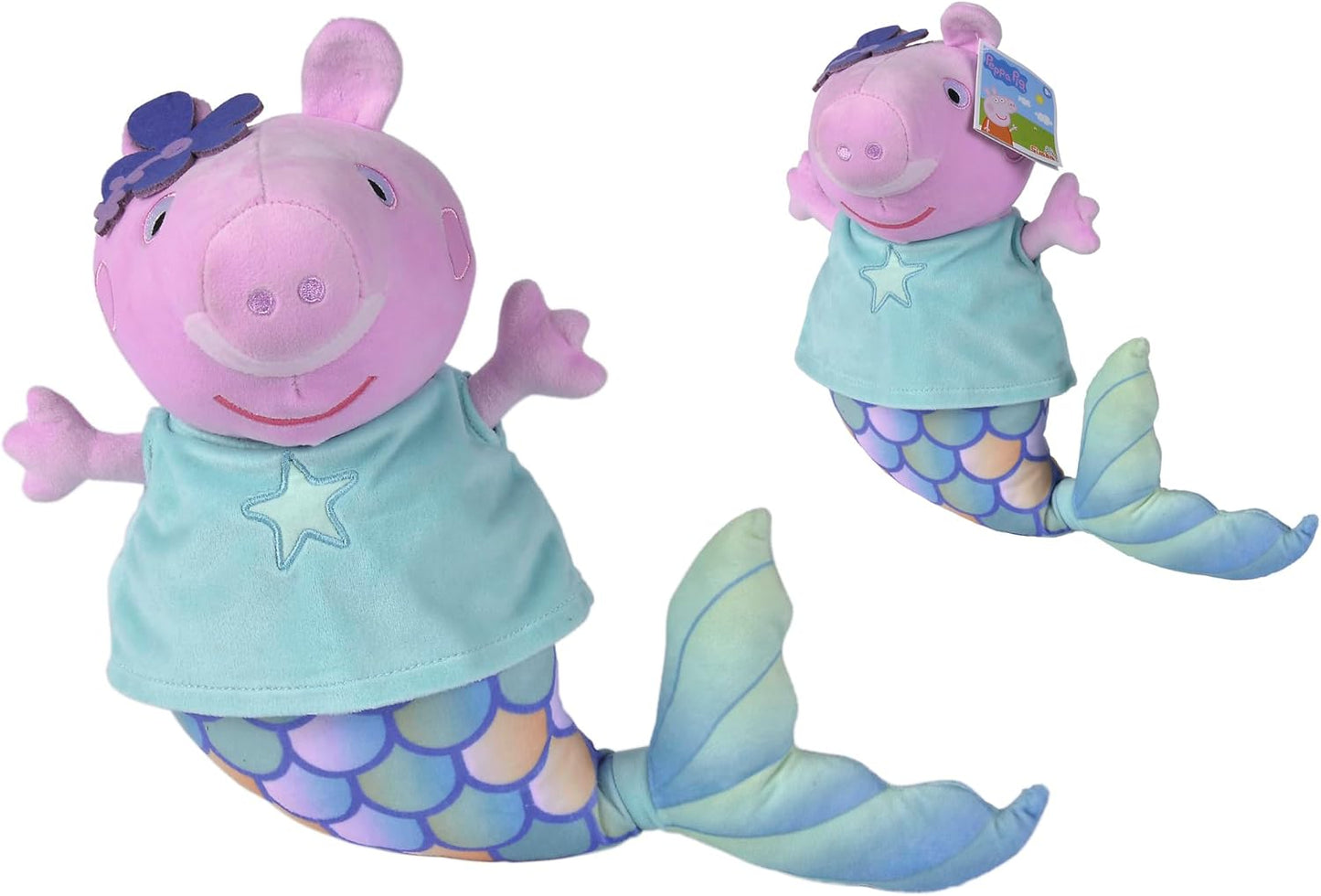Peppa Pig Meerjungfrau Plüsch 30cm - Simba Kuscheltier