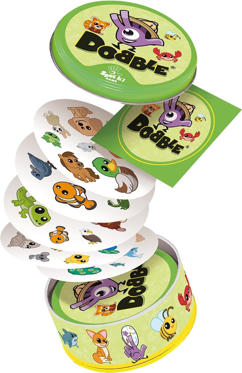 Dobble Kids – Schnelles Reaktionsspiel für Kinder ab 4 Jahren