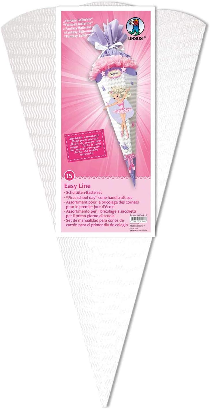 Ursus Schultüten-Bastelset Ballerina 68 cm