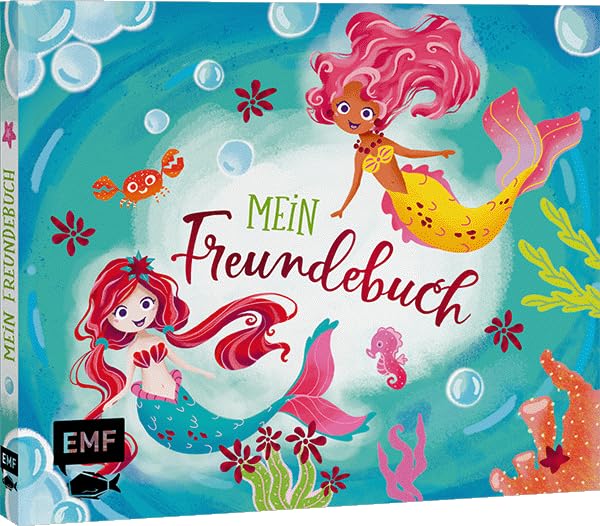 Mein Freundebuch Meerjungfrau mit Geburtstagskalender
