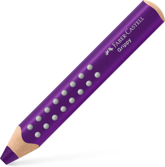 Faber-Castell Grippy 3-in-1 Malstift Traubenlila Jumbo