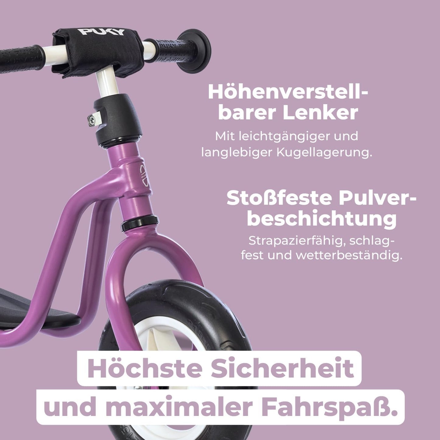 PUKY Laufrad LR M perky purple – ab 2 Jahre