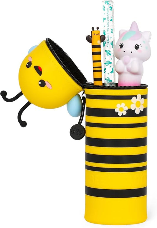 LEGAMI Kawaii 2-in-1 Federmappe & Stifthalter – Bee