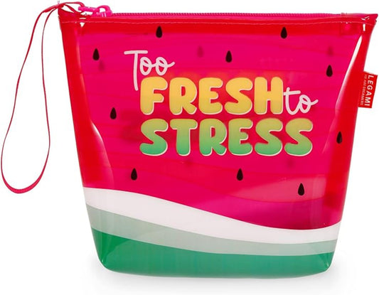 LEGAMI Beach Pouch Watermelon transparent 20x16 cm