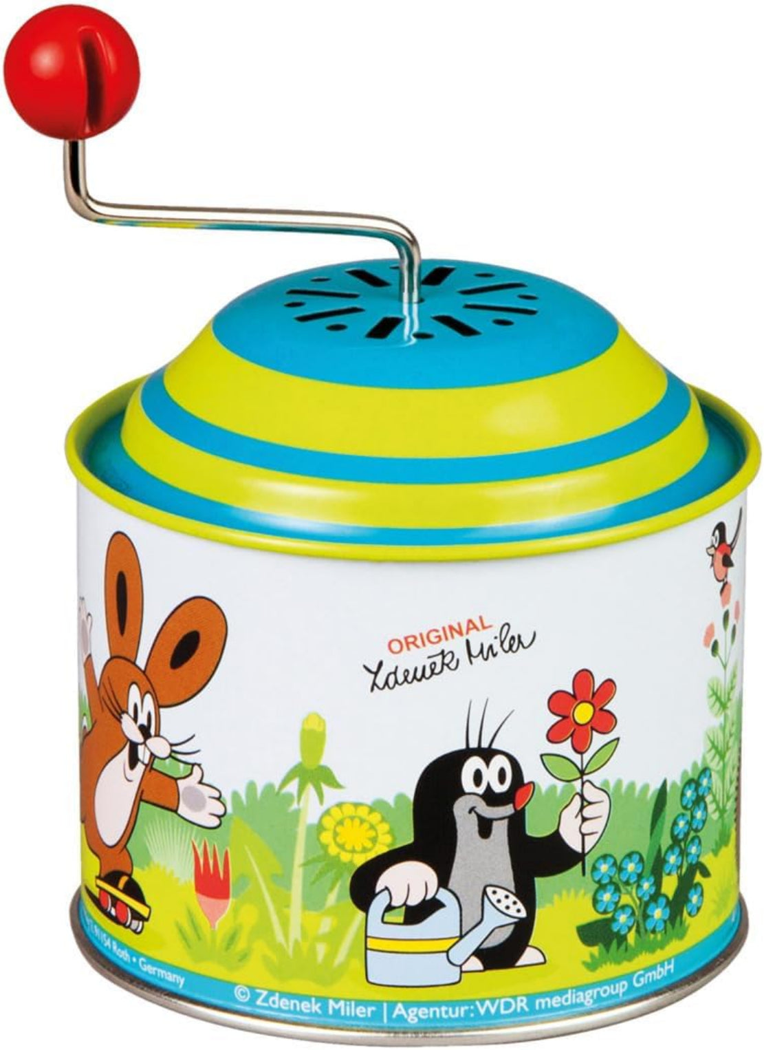 Musikdrehdose Der kleine Maulwurf - LENA Spieluhr für Kinder