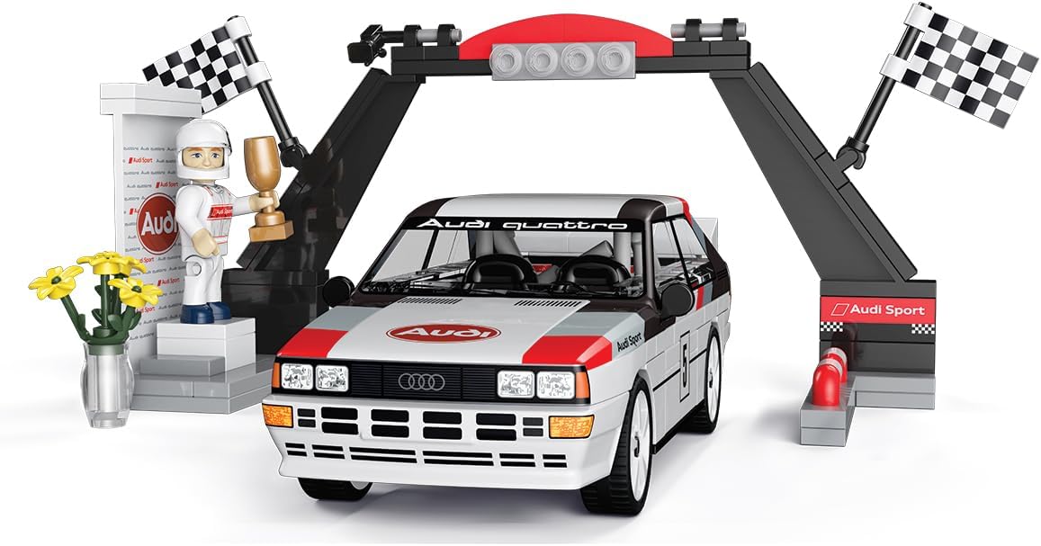 COBI Audi Quattro Gruppe 4 (1981) Bauset 165 Teile 1:35