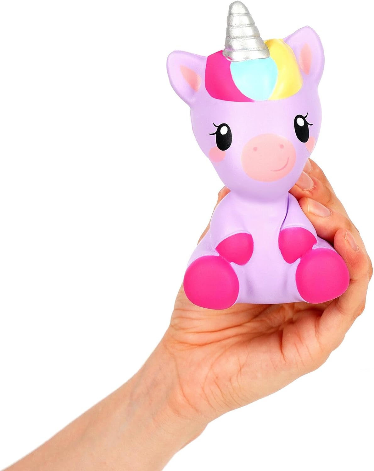 LEGAMI Anti-Stress Squishy Einhorn – Stressball zum Kneten