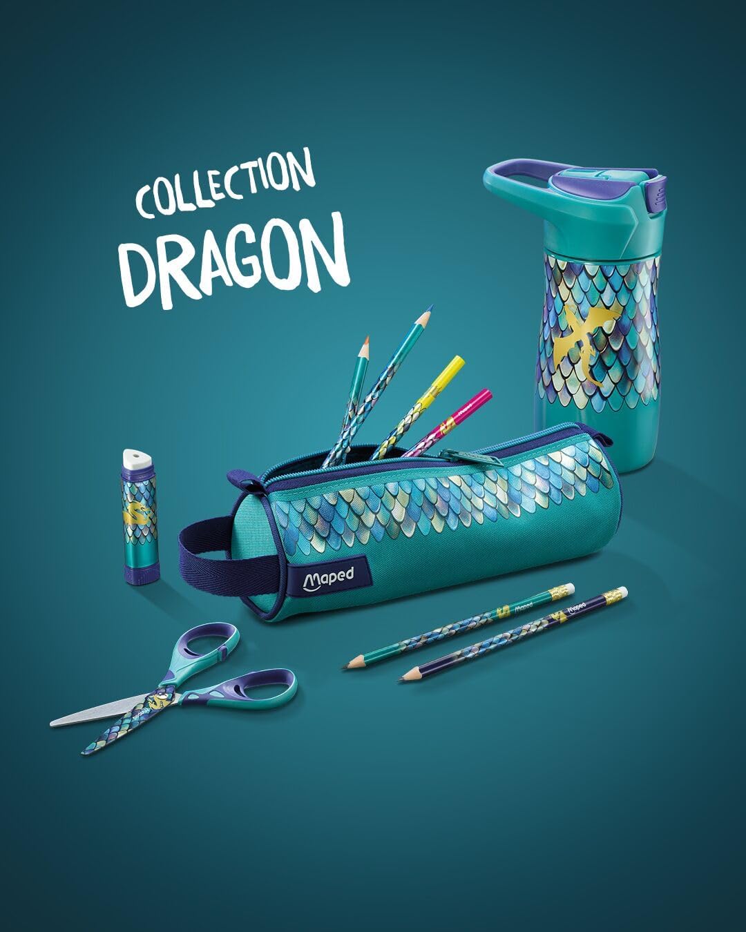 Maped Dragon Shaker Anspitzer 2 Öffnungen Auffangbehälter