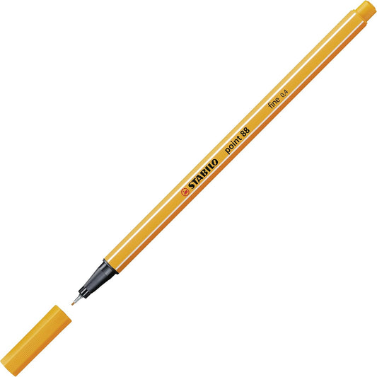 STABILO point 88 Fineliner Orange - Präzision trifft auf Komfort