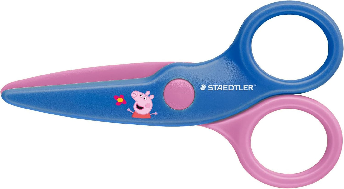 STAEDTLER Kinderschere Peppa Wutz – sicher, kompakt, ergonomisch