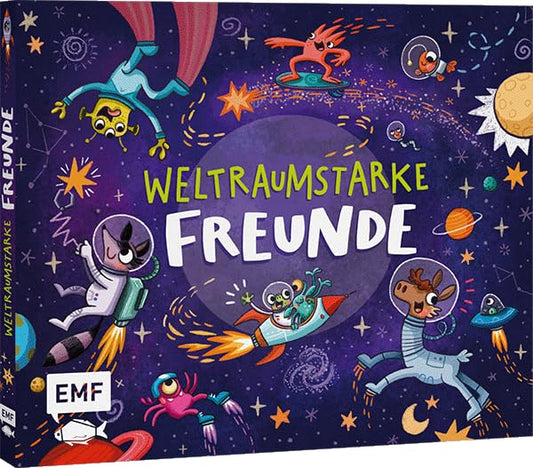 Weltraumstarke Freunde - Das Freundebuch für Astronauten