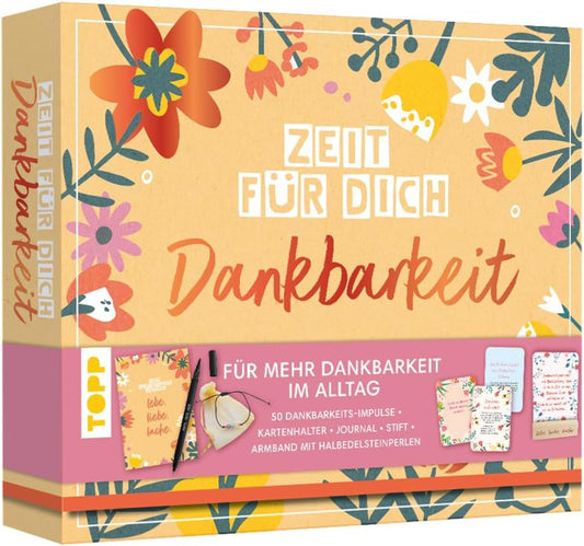 TOPP Geschenkbox Zeit für dich – 50 Dankbarkeitskarten