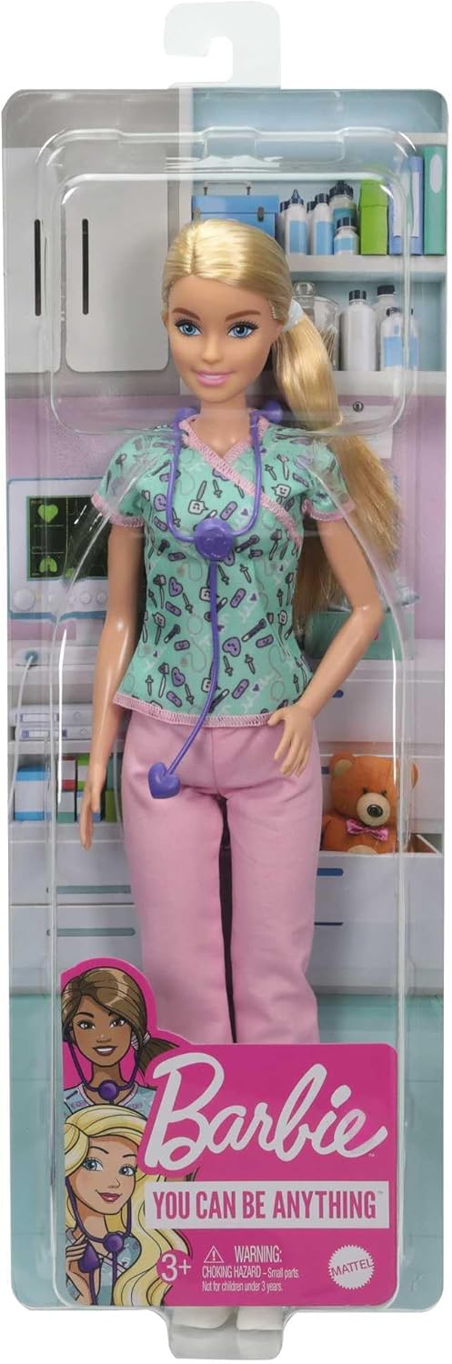 Barbie Krankenschwester-Puppe GTW39 (ca. 30 cm)