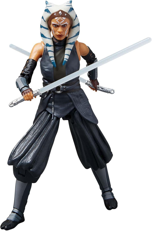 STAR WARS Ahsoka Tano Action-Figur - The Black Series Sammlerfigur mit Lichtschwertern