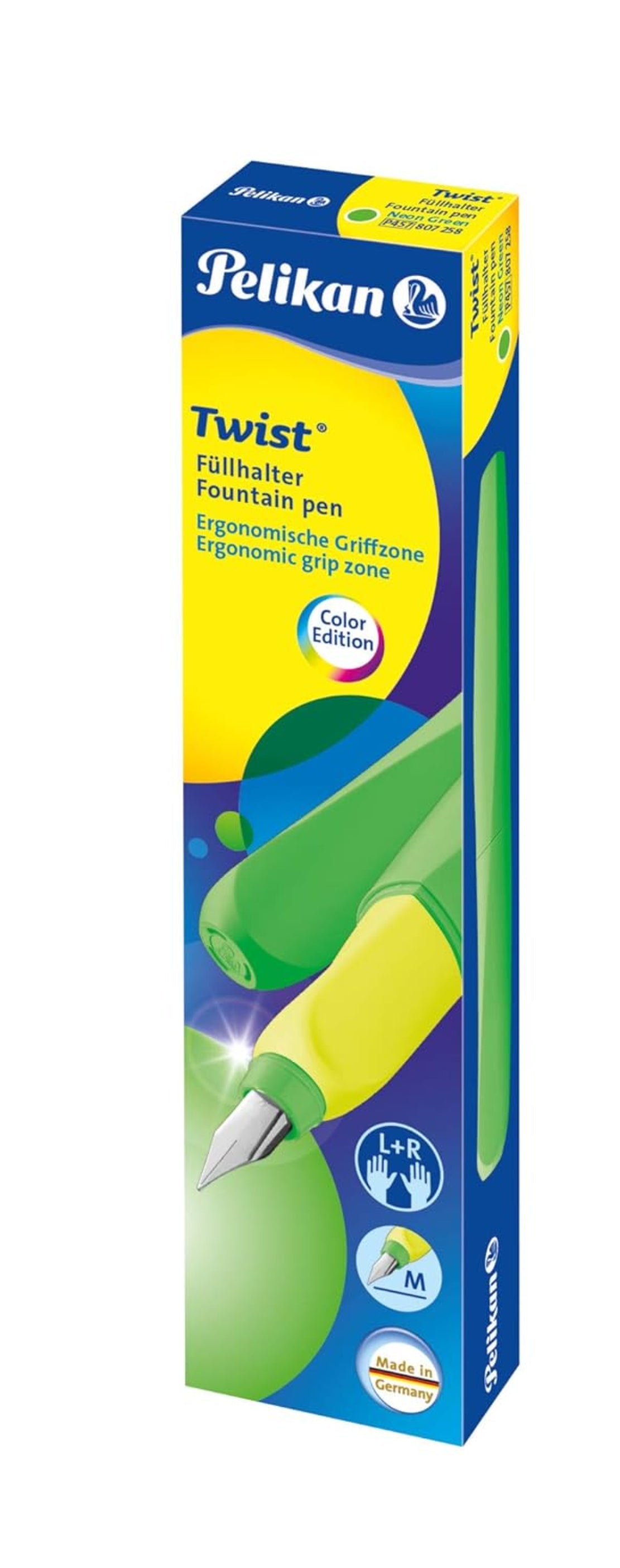 Pelikan Twist Füller M neongrün