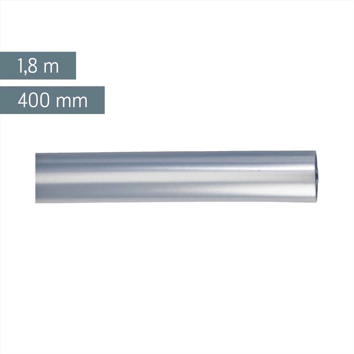 Premium Buchfolie 1,8m - Kristallklar & Selbstklebend