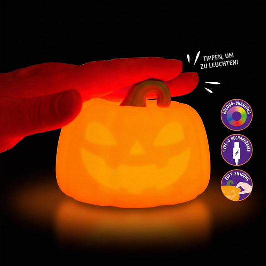 LEGAMI Soft Dreams Pumpkin LED-Nachtlicht mit Touchfunktion