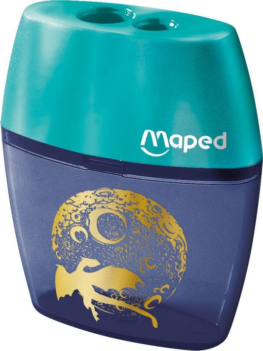 Maped Dragon Shaker Anspitzer 2 Öffnungen Auffangbehälter