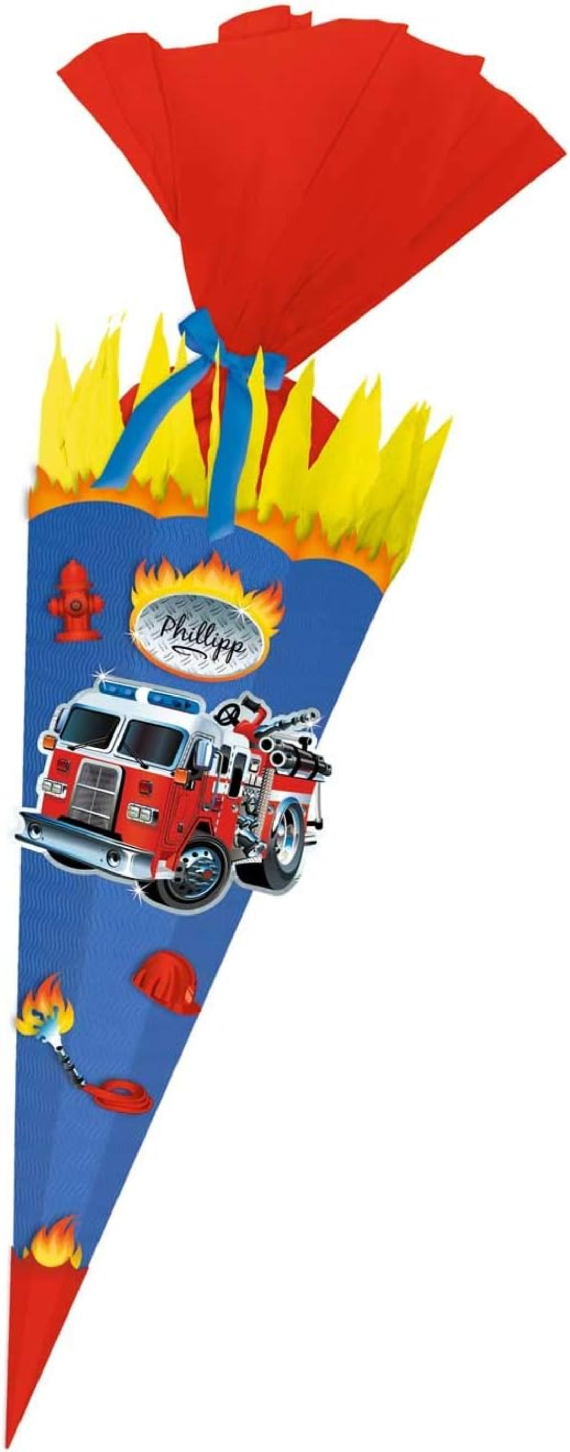 Ursus Schultüten-Bastelset Feuerwehr 68 cm