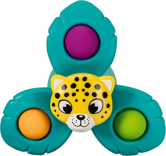 Pop-it Spinner Leopard - Stressabbau & Fidget-Spaß für unterwegs