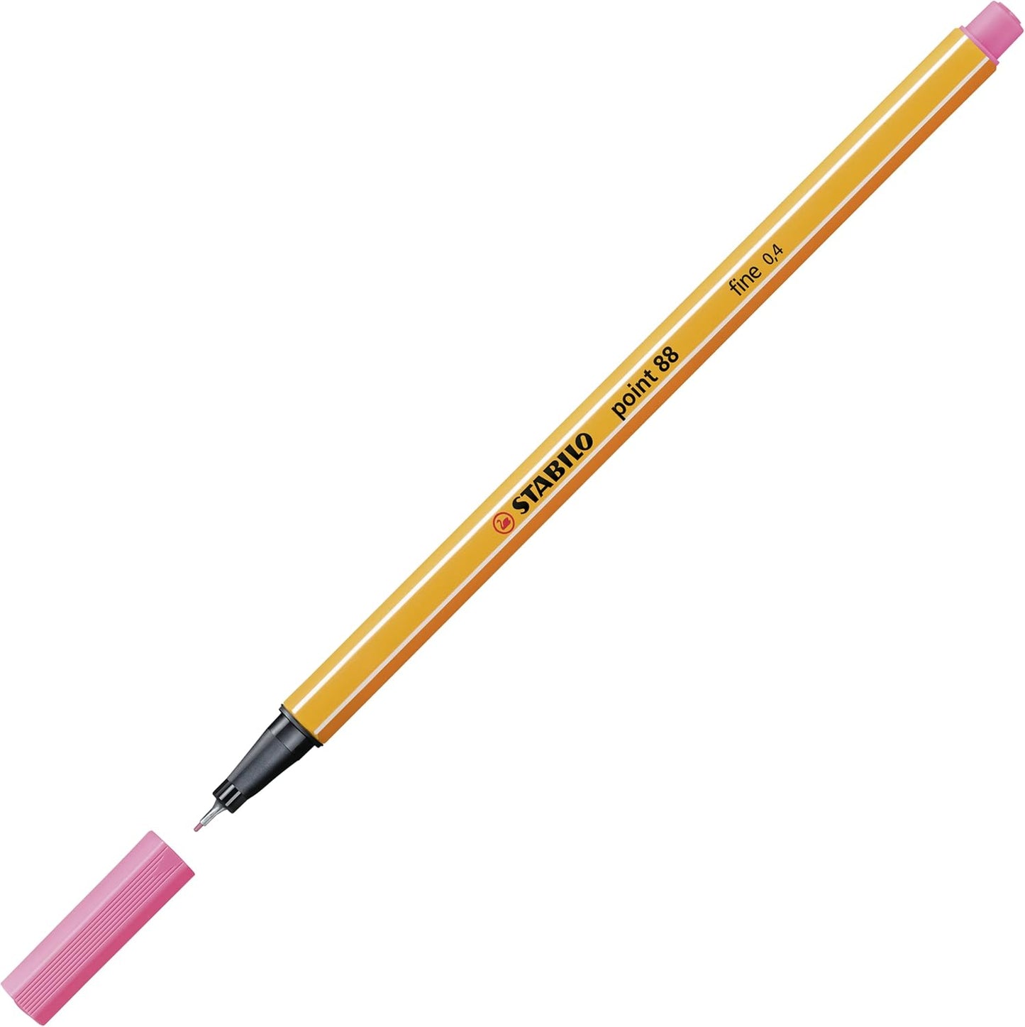 STABILO point 88 Fineliner - Hellrosa - Präzise 0,4mm Spitze