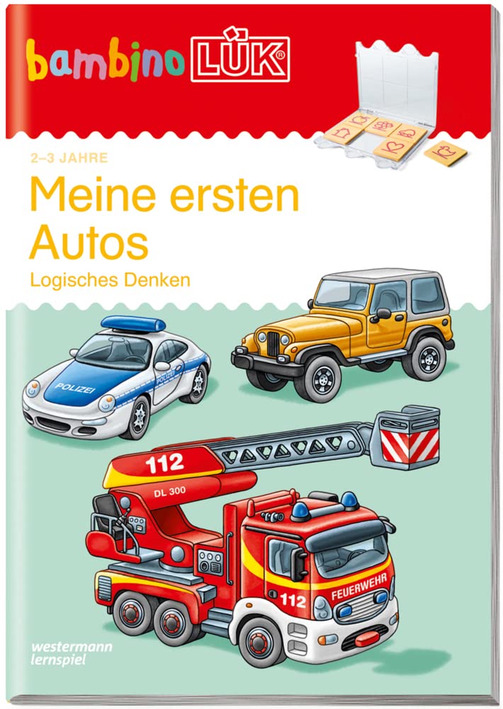 bambinoLÜK Meine ersten Autos - Logisches Denken ab 2 J.