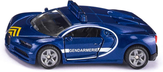 SIKU 1541 Bugatti Chiron Polizei – Metall, Blau