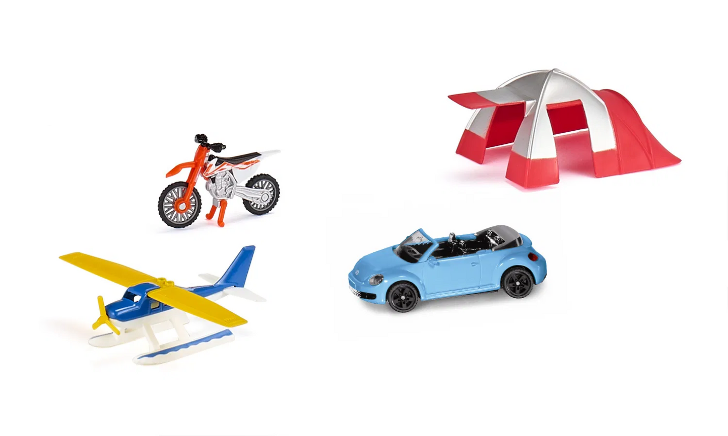 siku Freizeit-Set - Abenteuer am großen See (4 Fahrzeuge)