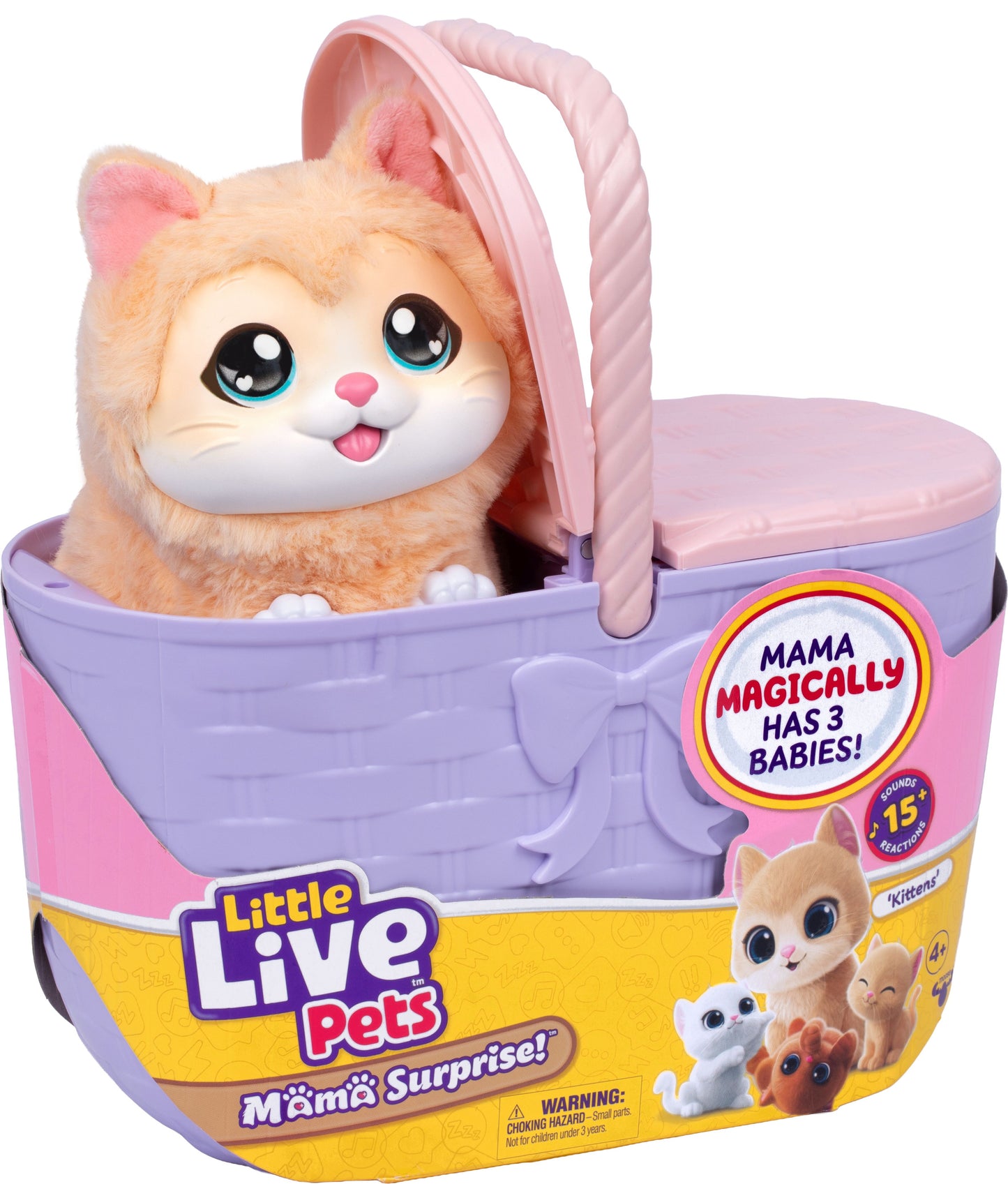 Little Live Pets Kätzchen Mama Surprise – interaktiv