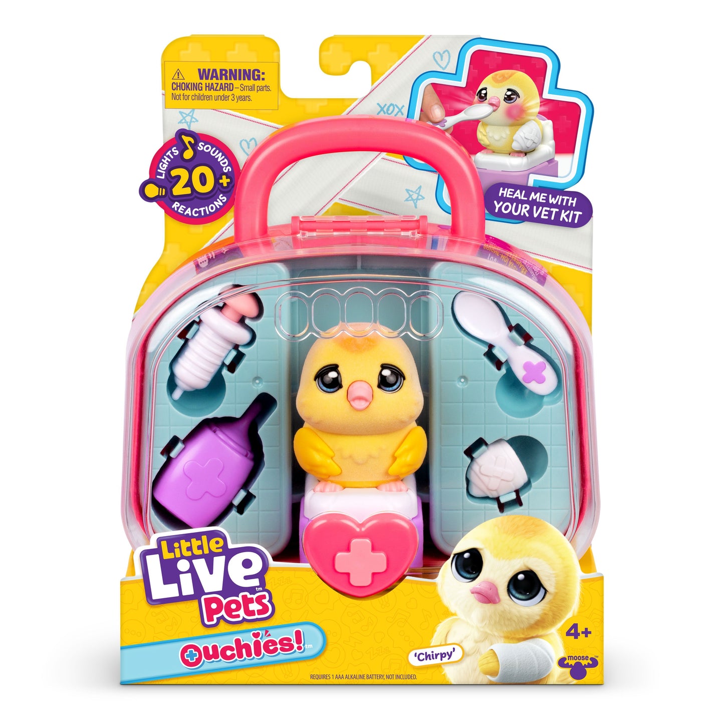 Little Live Pets Ouchies S2 Chirpy das Küken – Vet Kit