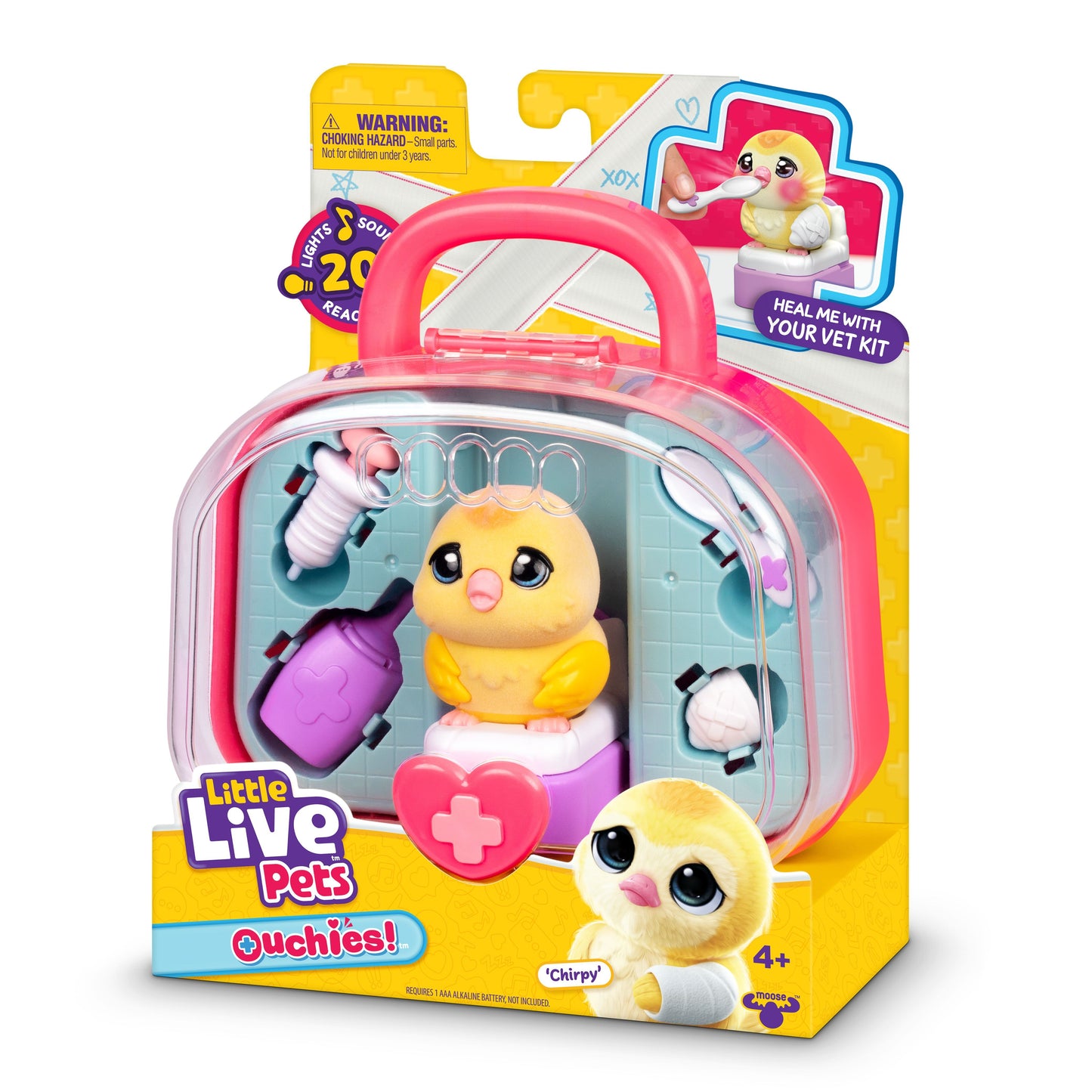 Little Live Pets Ouchies S2 Chirpy das Küken – Vet Kit