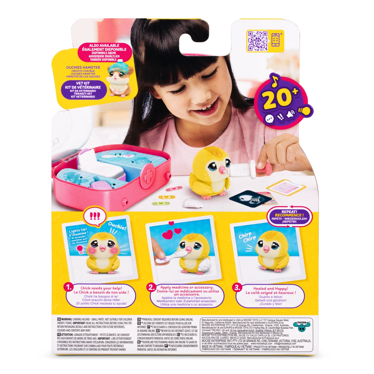 Little Live Pets Ouchies S2 Chirpy das Küken – Vet Kit