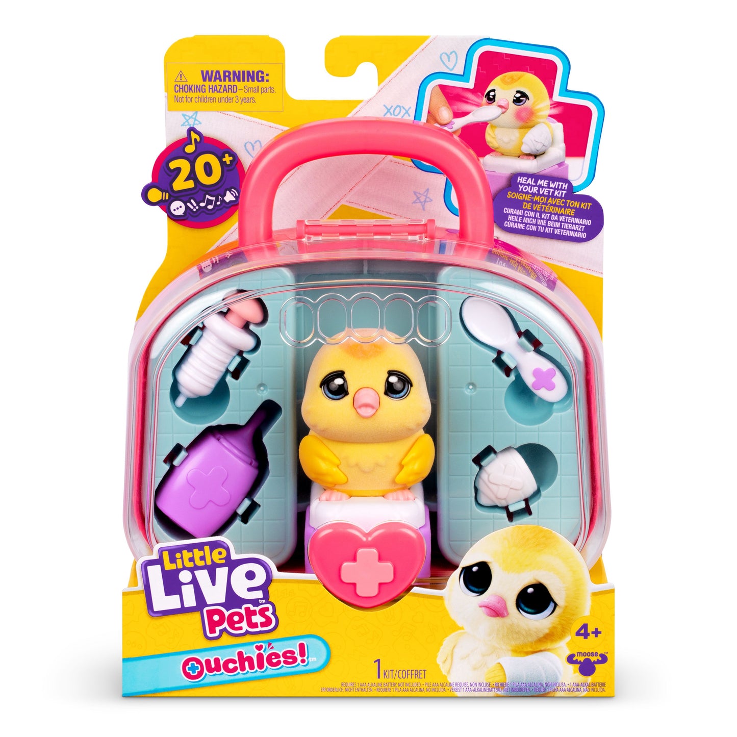 Little Live Pets Ouchies S2 Chirpy das Küken – Vet Kit