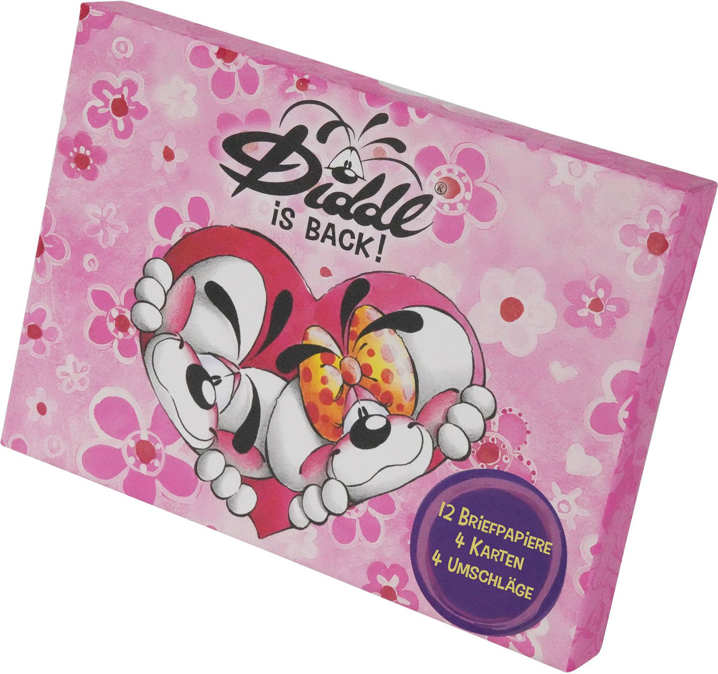 Diddl Briefpapier-Set 20-tlg. – 12 Briefpapiere, 4 Karten, 4 Umschläge