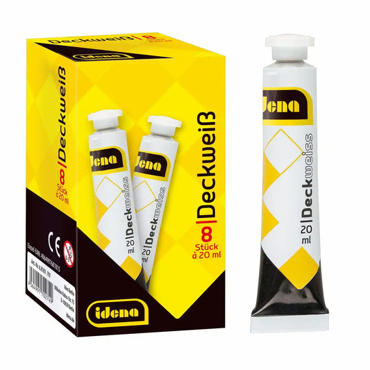 Idena Deckweiß 20ml Tube