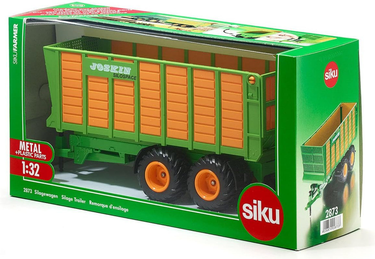 Joskin Silagewagen 1:32 - SIKU FARMER Detailgetreues Spielzeugmodell