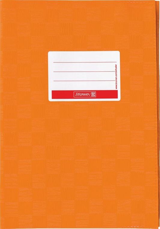 BRUNNEN Hefthülle A5 Orange - Robuster Schutz mit Stil