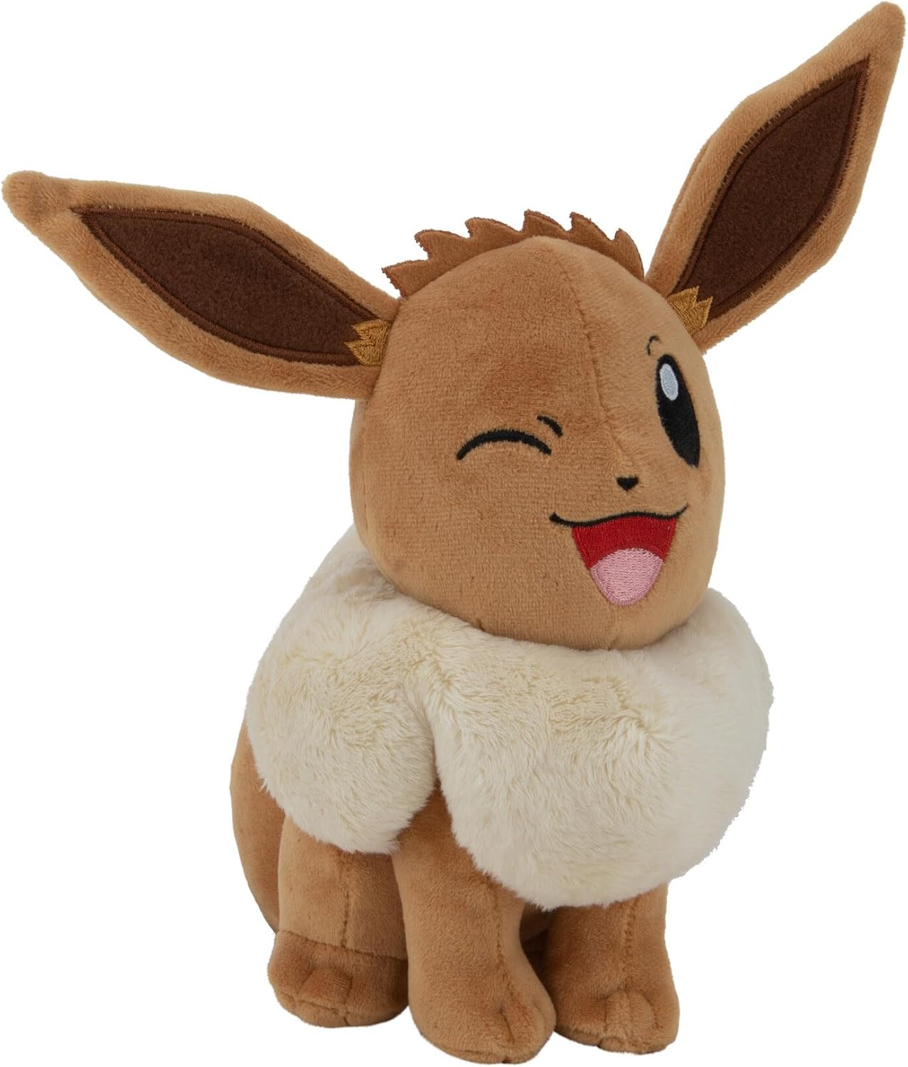 Pokémon Evoli Plüschfigur 20 cm – Jazwares offiziell lizenziert