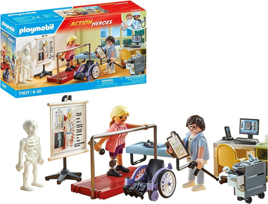 PLAYMOBIL Action Heroes 71617 Orthopädie-Set, 69-teilig