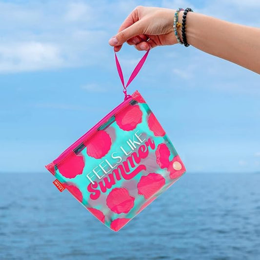 Legami Beach Pouch Seashell transparent 20x16 cm TPU