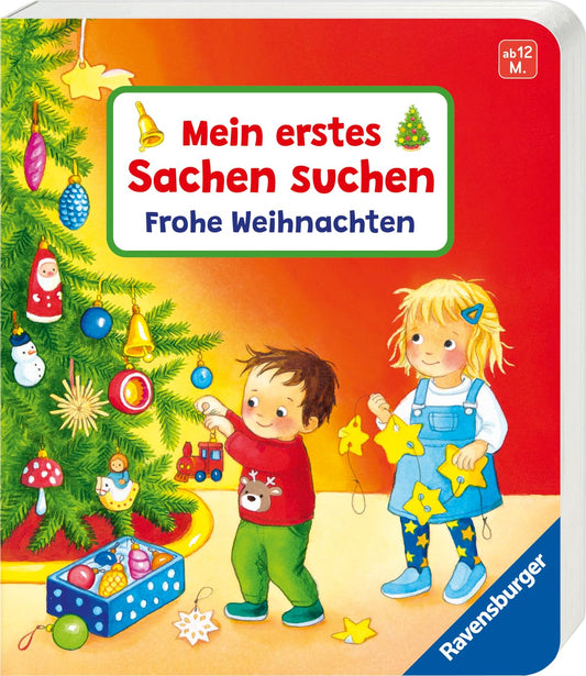 Erstes Sachen suchen: Weihnachten - Bilderbuch ab 1 Jahr