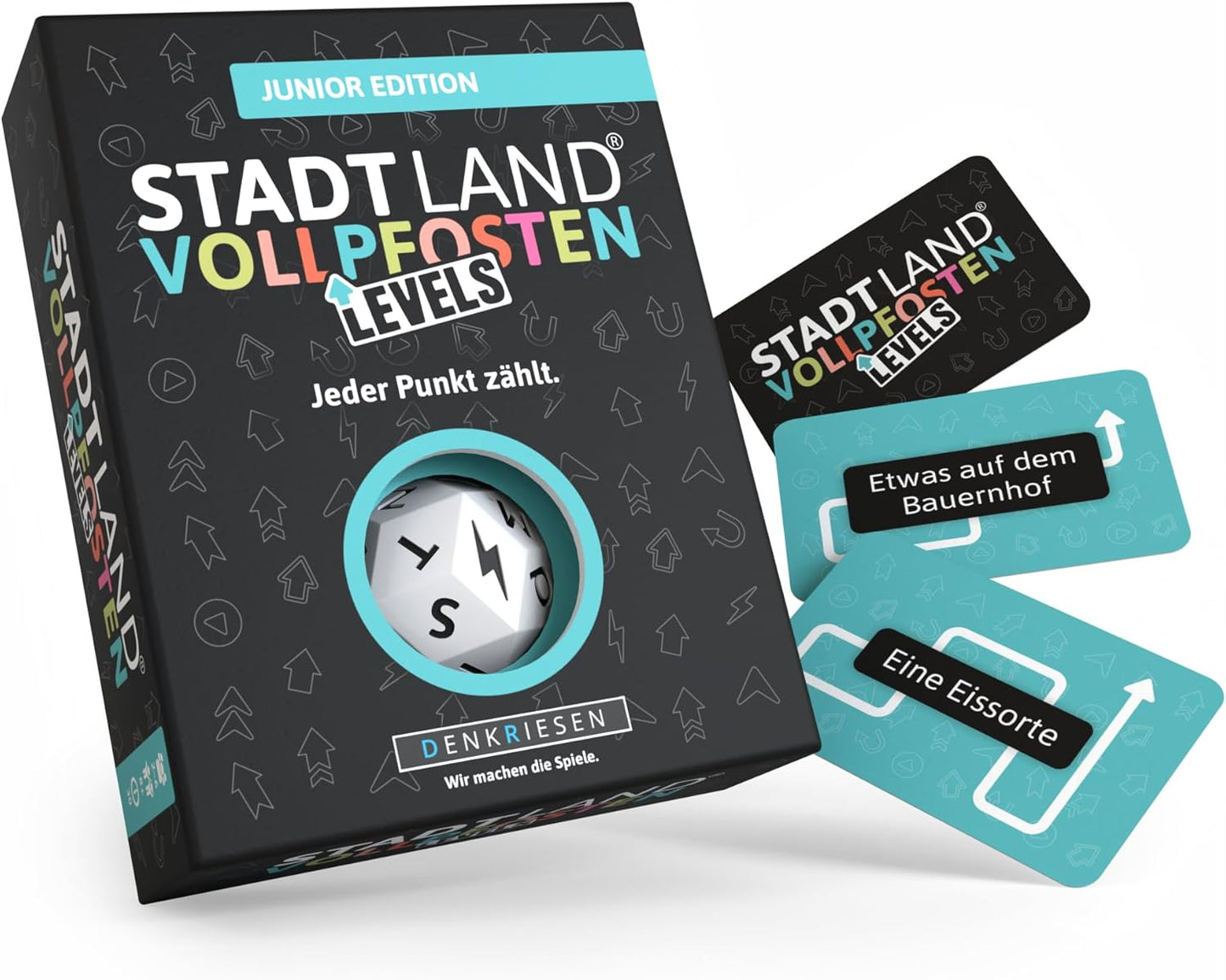 DENKRIESEN Stadt Land Vollpfosten Levels Junior Edition