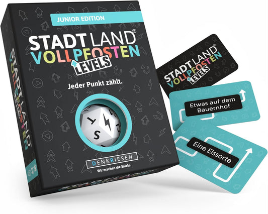 DENKRIESEN Stadt Land Vollpfosten Levels Junior Edition