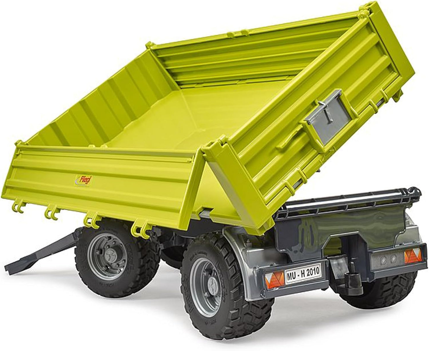 BRUDER Fliegl 3-Seitenkipper Anhänger 1:16 mit Bordwand