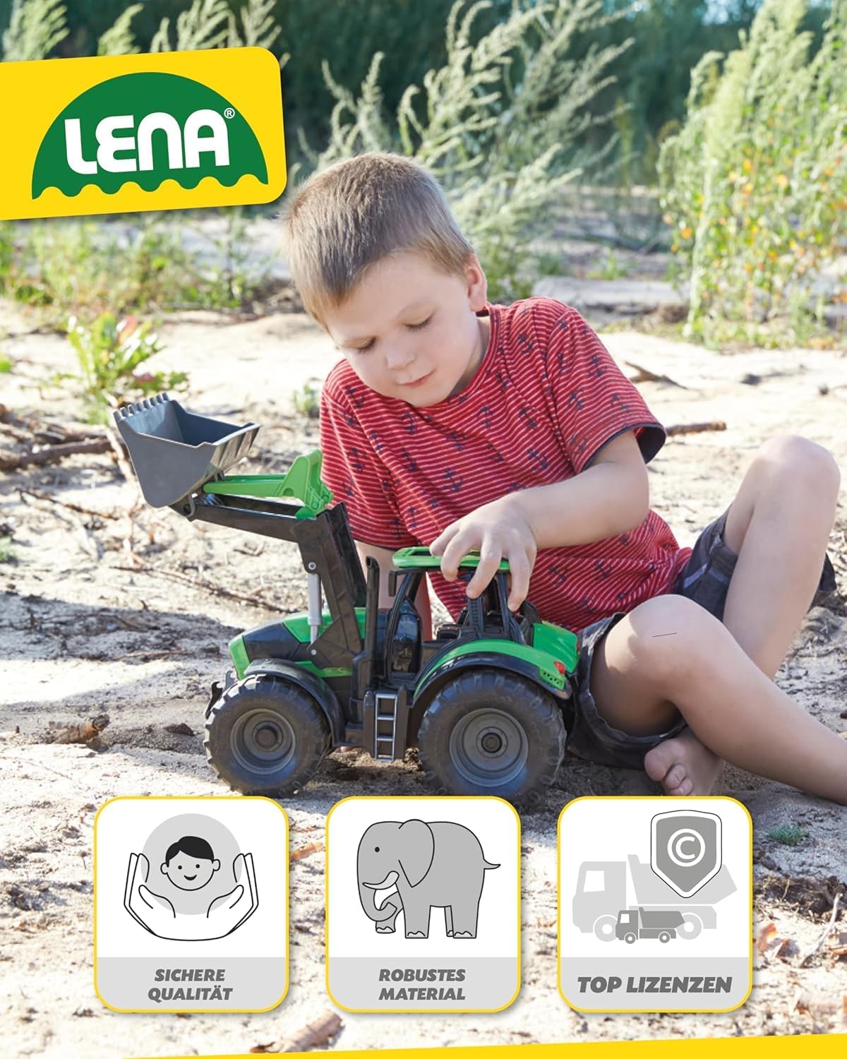 WORXX Traktor Deutz-Fahr Agrotron 7250 TTV von LENA