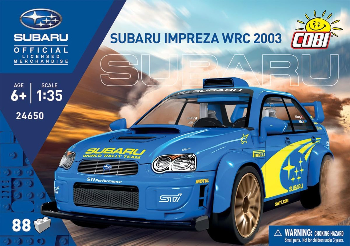 COBI Subaru Impreza WRC 2003 Bauset 88 Teile 1:35