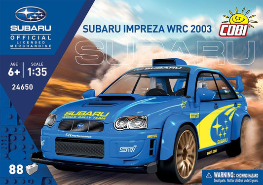 COBI Subaru Impreza WRC 2003 Bauset 88 Teile 1:35